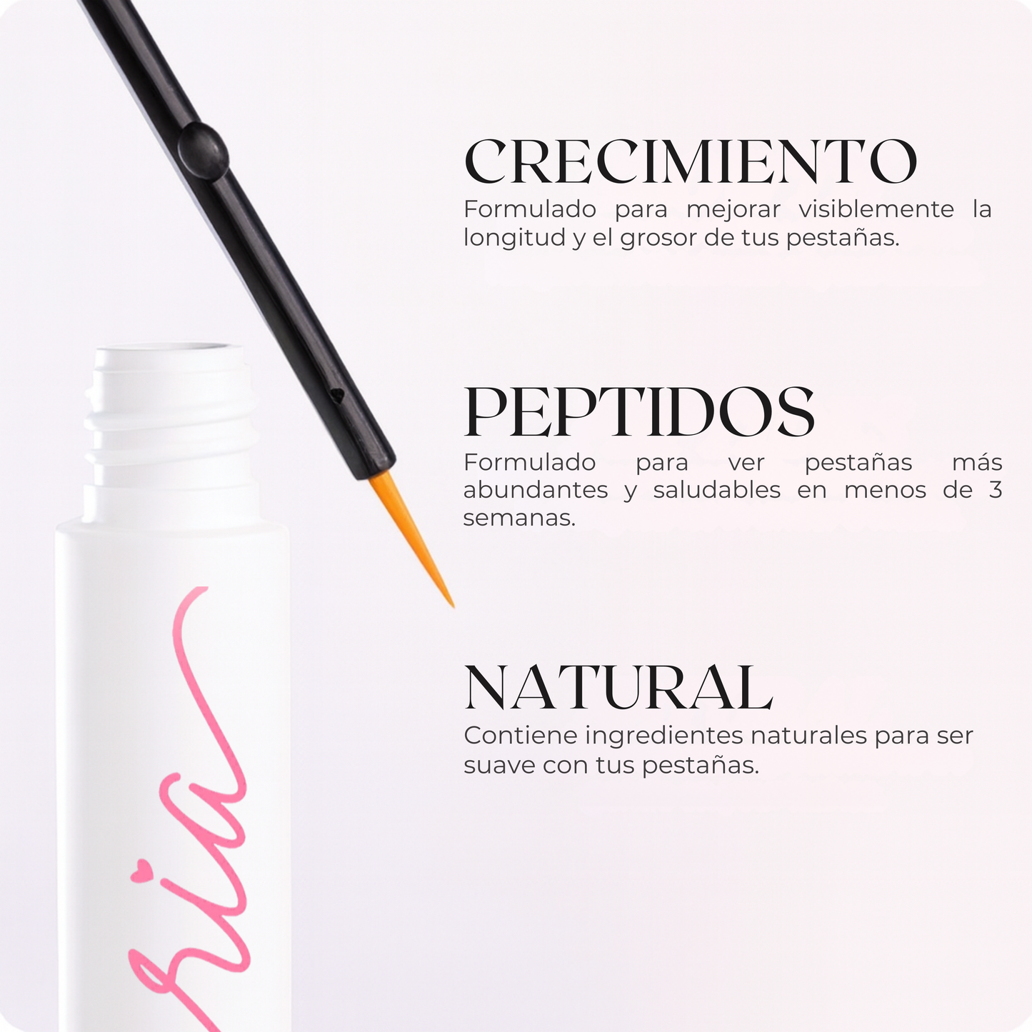 Sérum Crecimiento y fortalecimiento (pestaña-cejas)