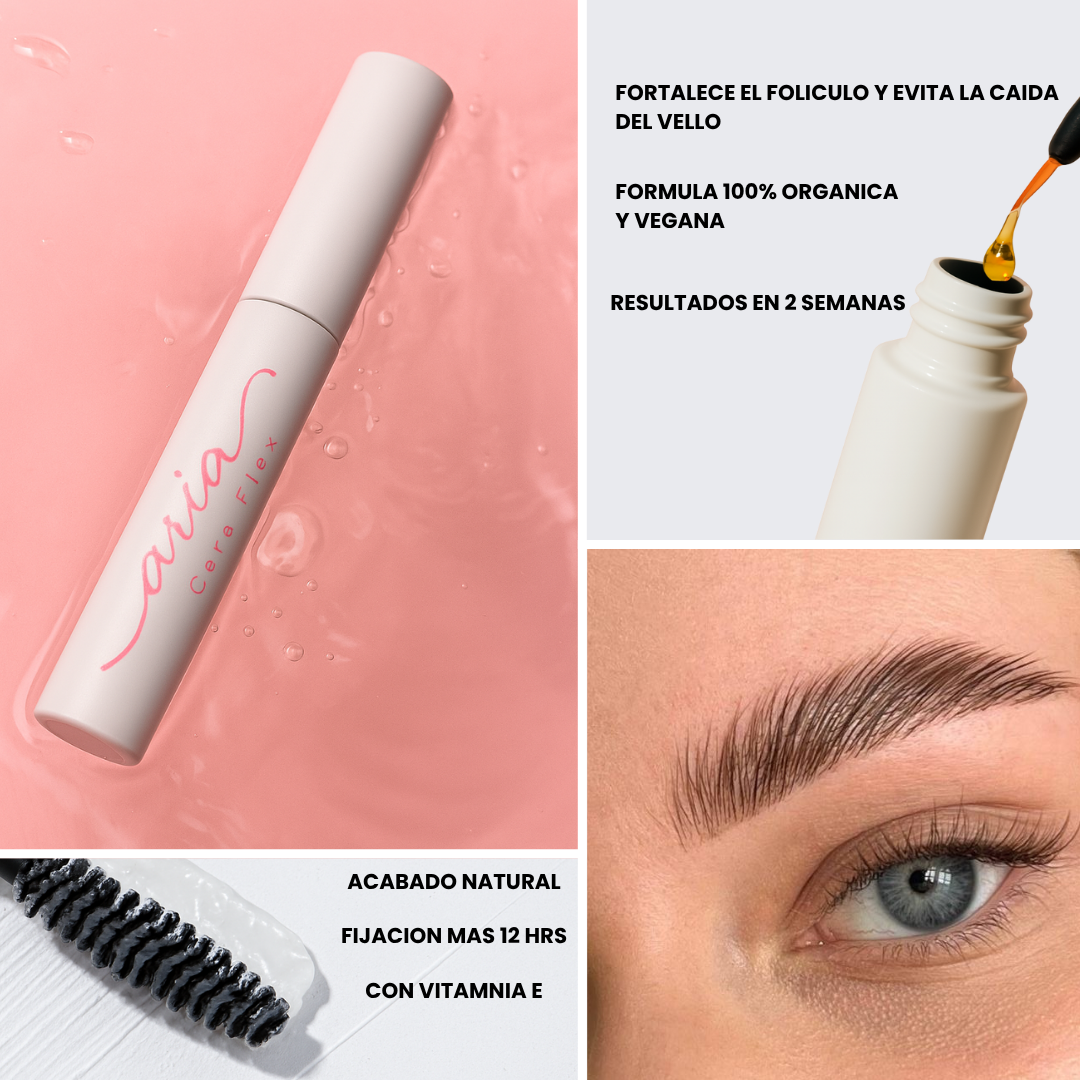1 FIJADOR CEJAS+1 RIMEL+1 SERUM 15% OFF